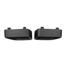 Load image into Gallery viewer, Carbon Fiber Silver Mesh Tail Pipe Tips - McLaren MP4-12C/650S