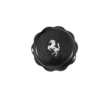 Load image into Gallery viewer, Carbon Fiber Oil Cap Cover With Cavallino - Ferrari 360