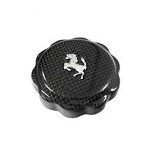Load image into Gallery viewer, Carbon Fiber Oil Cap Cover w/ Cavallino - Ferrari 458