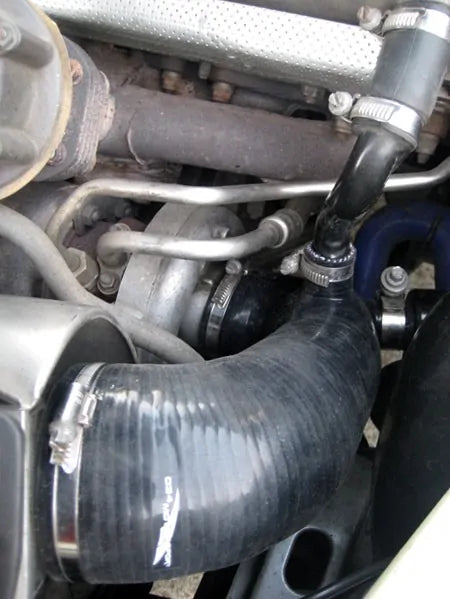 034Motorsport Turbo Inlet Hose, High Flow Silicone, C4 Audi S4/S6, AAN