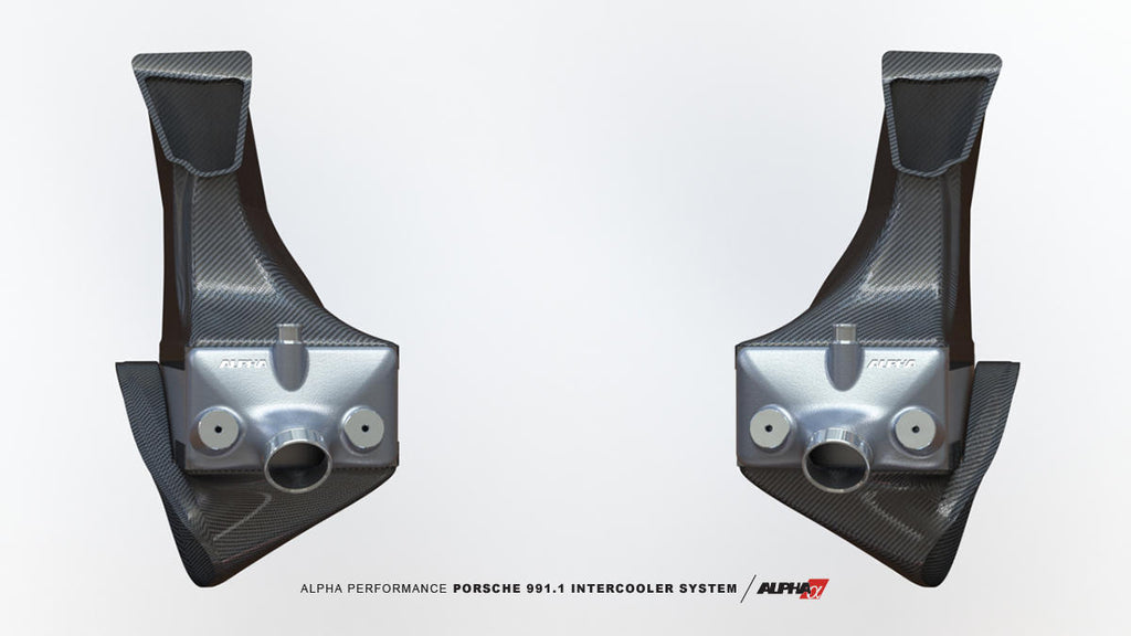 Porsche 991 Turbo / Turbo S AMS Alpha Performance Intercooler System