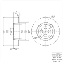 Load image into Gallery viewer, Technical Drawing
