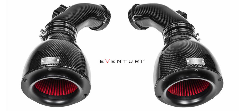 BMW F12/F13/F06 M6 Eventuri Black Carbon Intake with shroud set