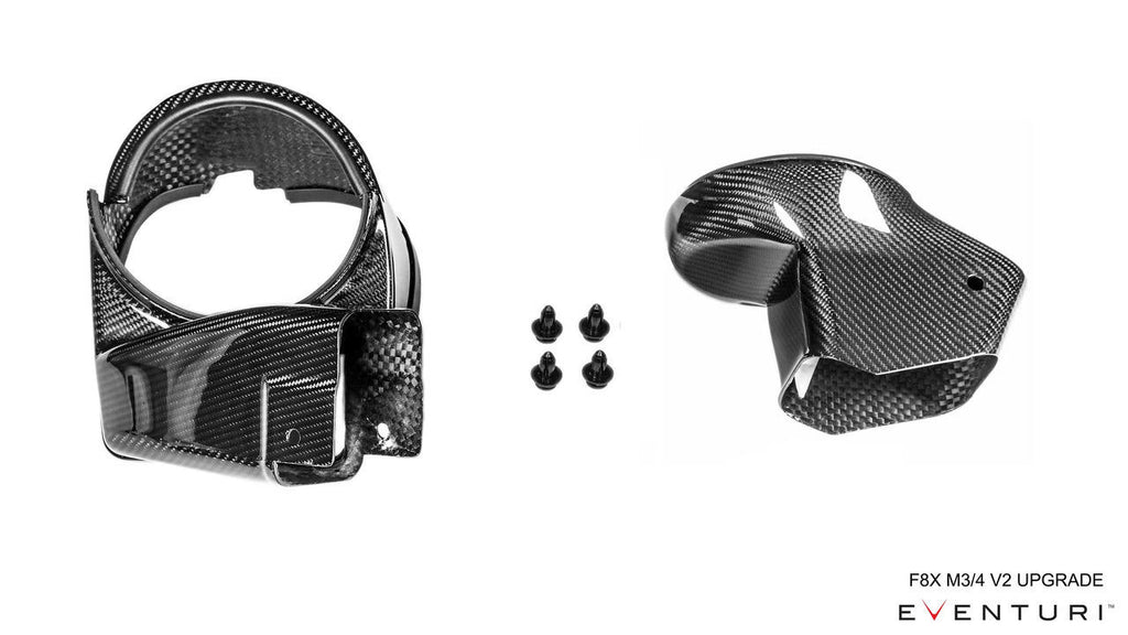 Eventuri BMW F8X M3 / M4 Black Carbon V2 Sealed Duct Upgrade