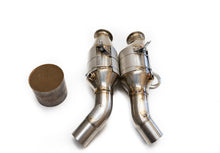 Load image into Gallery viewer, Fabspeed Alfa Romeo Giulia Quadrifoglio Primary Sport Catalytic Converter Downpipes