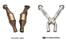 Load image into Gallery viewer, Fabspeed Aston Martin V8 Vantage 2nd link comp.X-Pipe