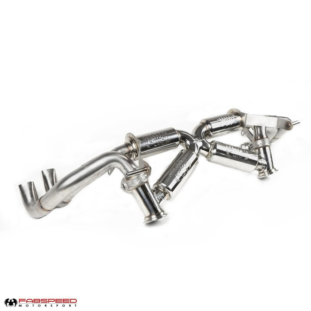 Fabspeed Audi R8 V10 Valvetronic Supersport X-Pipe Exhaust System (2016 - 2018)