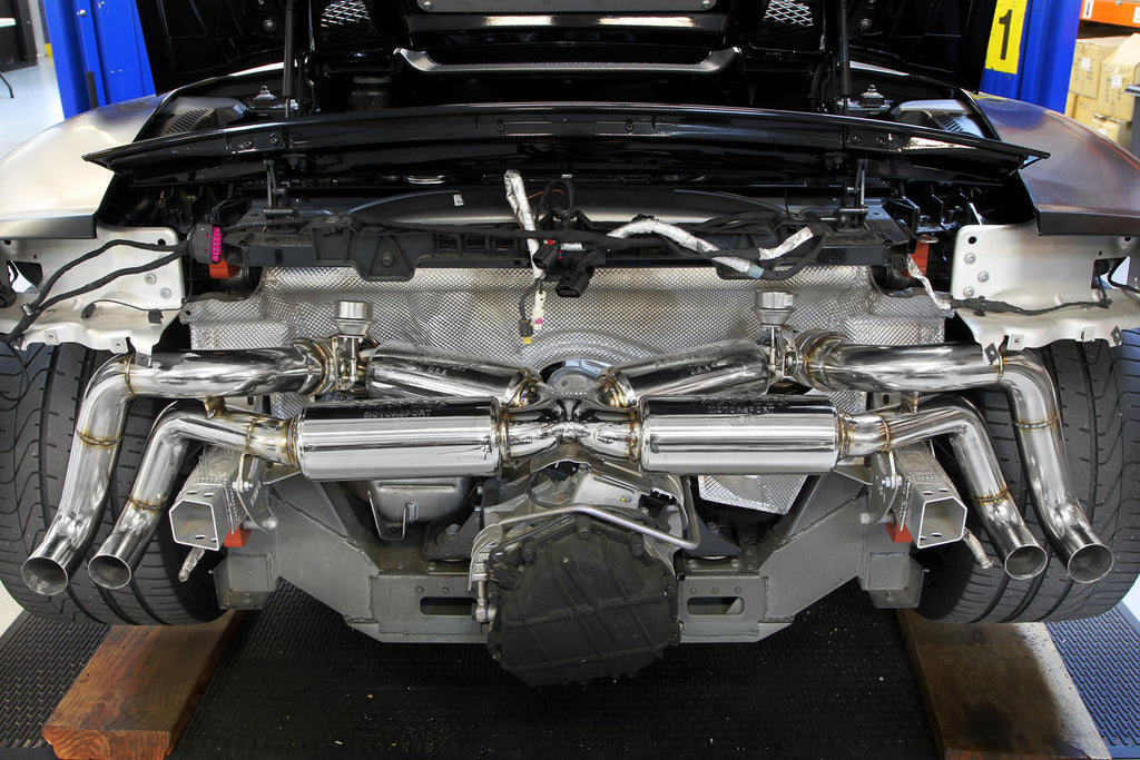 Fabspeed Audi R8 V8 Valvetronic Supersport X-Pipe Exhaust System (2007-2012)