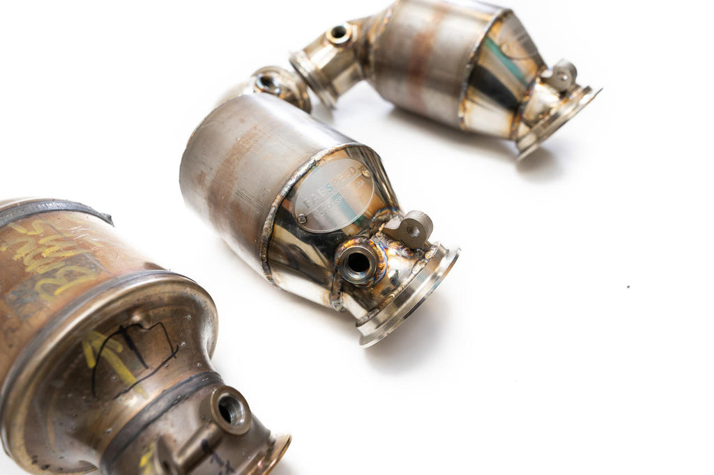 Fabspeed BMW M5 F90 Primary Sport Catalytic Converter Downpipes