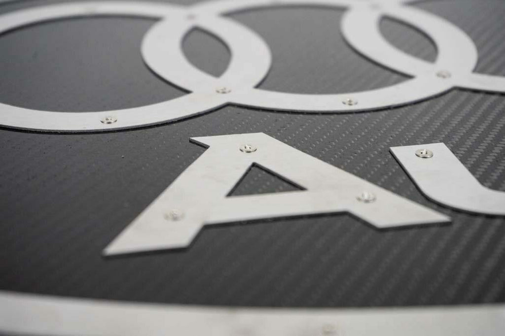 Fabspeed Carbon Fiber Wall Art - Audi