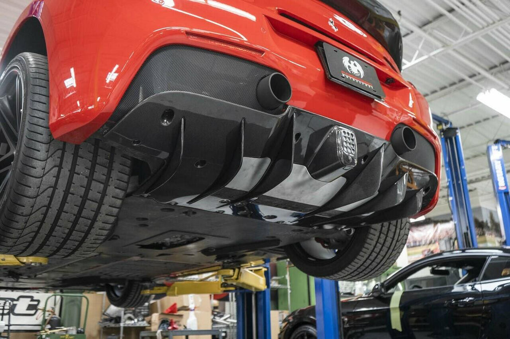 Fabspeed Ferrari 488 GTB/Spider Carbon Fiber Rear Diffuser