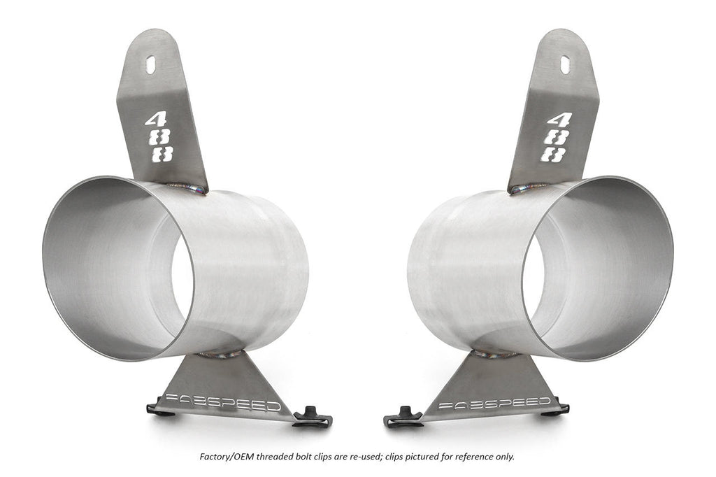 Fabspeed Ferrari 488 Pista Valvetronic Dual Tone Exhaust System