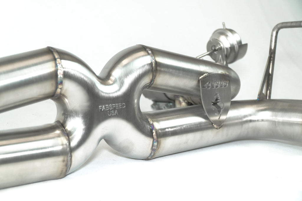 Fabspeed Ferrari 488 Pista Valvetronic Dual Tone Exhaust System