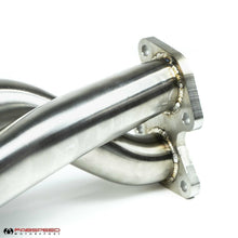 Load image into Gallery viewer, Fabspeed Ferrari F8 Tributo Rear Center Muffler Bypass X Pipe (2020+)