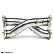 Load image into Gallery viewer, Fabspeed Ferrari F8 Tributo Rear Center Muffler Bypass X Pipe (2020+)