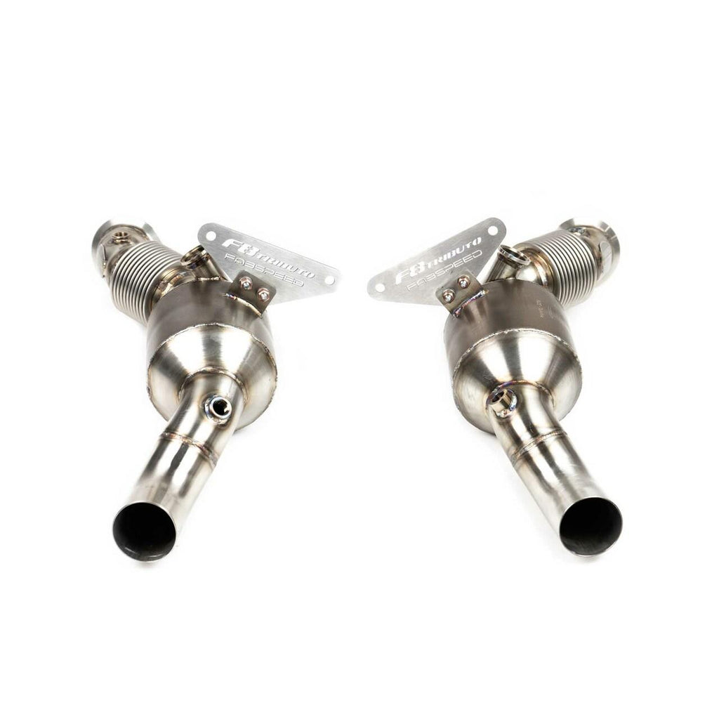 Fabspeed Ferrari F8 Tributo Sport Catalytic Converters (2020+)