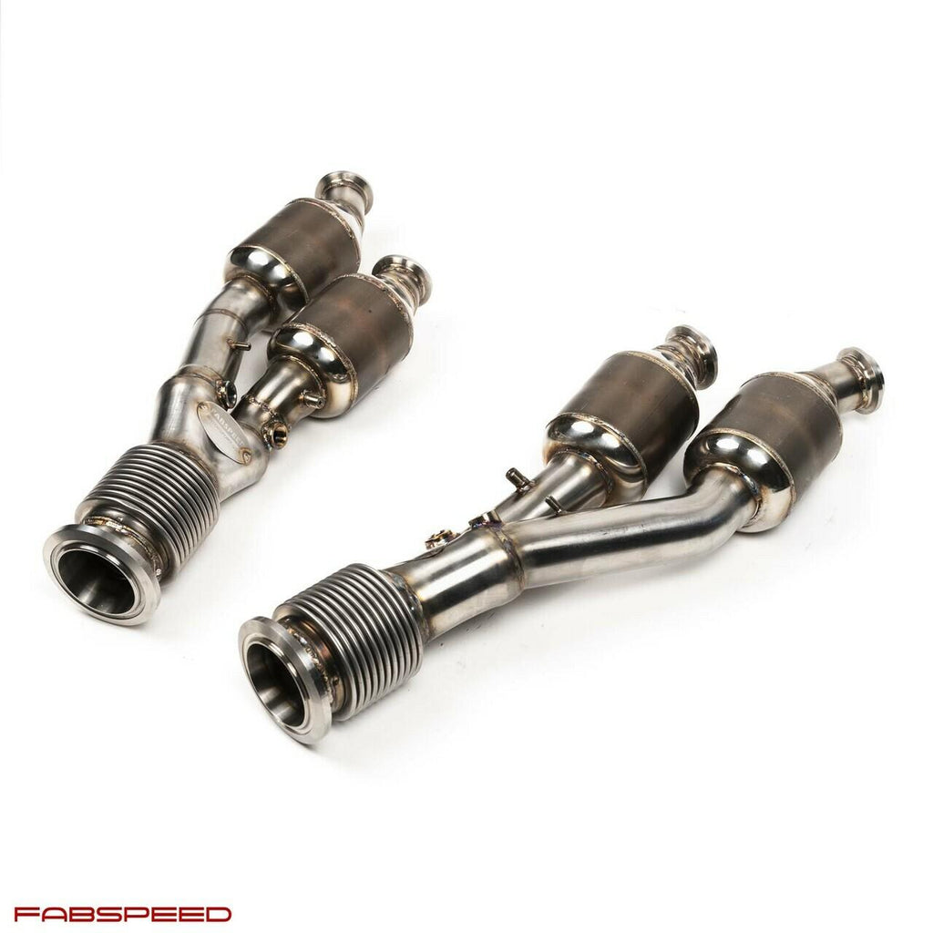Fabspeed Lamborghini Aventador LP700-4 Sport Catalytic Converters (2011-2016)