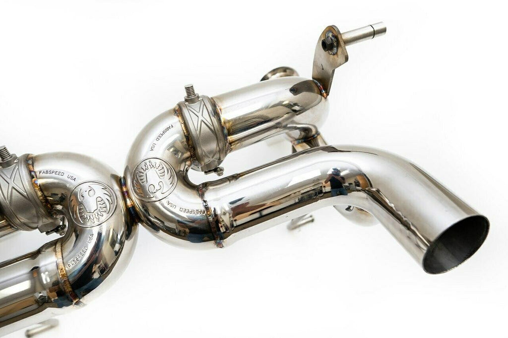 Fabspeed Lamborghini Aventador SVJ Valvetronic Supersport X-Pipe Exhaust System