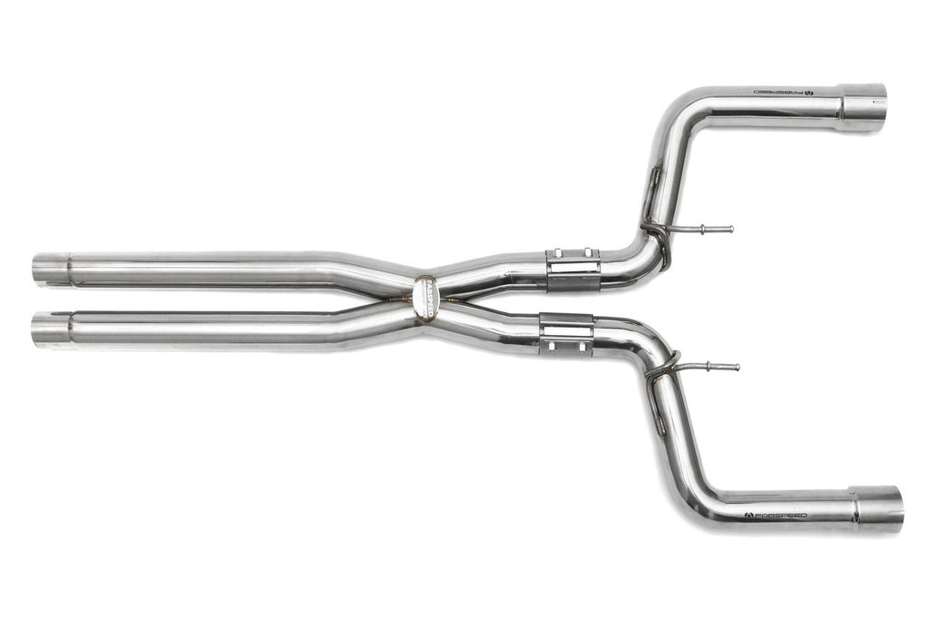 Fabspeed Maserati Ghibli Resonator Bypass X-Pipe (2013+)