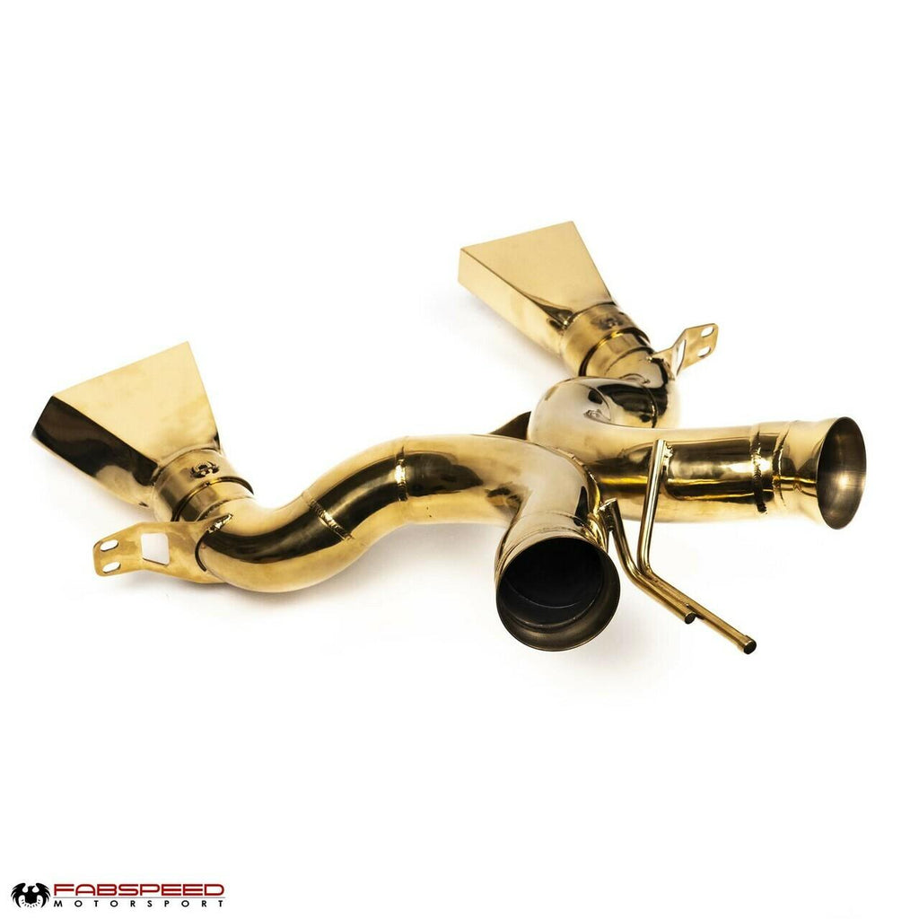 Fabspeed McLaren 650S Supreme Titanium X-Pipe Exhaust System (2014-2017)