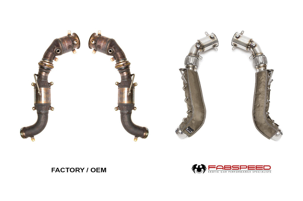 Fabspeed McLaren 675LT Competition Link Pipes