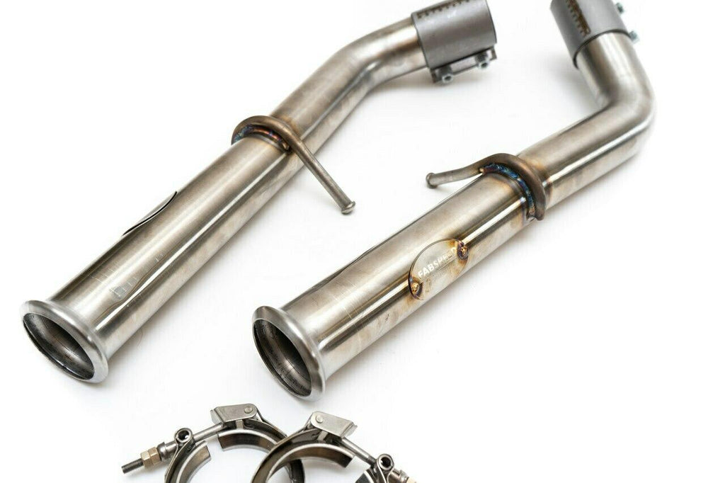 Fabspeed Mercedes-Benz G63 AMG 2nd link comp. Pipes with XperTune Performance Software (2019+)