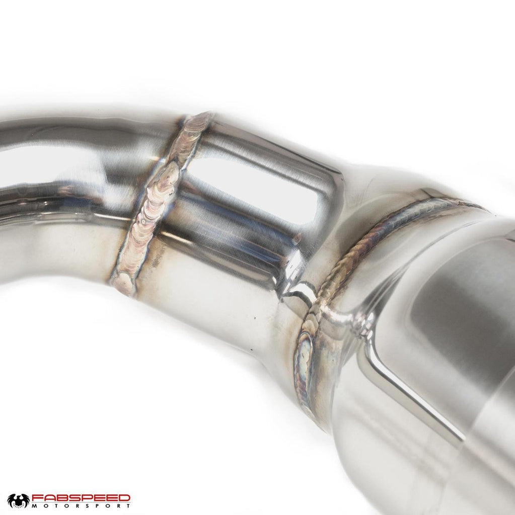 Fabspeed Porsche 718 Boxster / Cayman link comp. Downpipe (2017+)