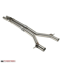 Load image into Gallery viewer, Fabspeed Porsche 970 Panamera Turbo / Turbo S Resonator Bypass X-Pipe (2010-2016)