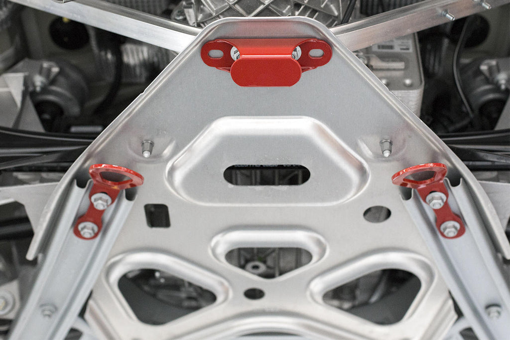 Fabspeed Porsche 981 Boxster/Cayman Rear Jack Point (2013-2016)