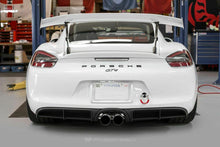 Load image into Gallery viewer, Fabspeed Porsche 981 Cayman GT4 Single-Wall Tips