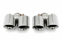 Load image into Gallery viewer, Fabspeed Porsche 991 Carrera Deluxe Quad-Style Tips (NON-S / NON-PSE) (2012-2016)