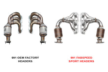 Load image into Gallery viewer, Fabspeed Porsche 991 Carrera Sport Headers (2012-2016)