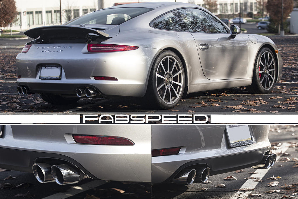 Fabspeed Porsche 991 Carrera Valvetronic Performance Package (2012-2016) include  XperTune Performance Software