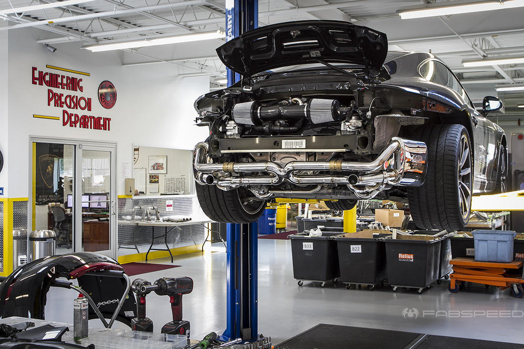 Fabspeed Porsche 991 Carrera Valvetronic Performance Package (2012-2016) include  XperTune Performance Software