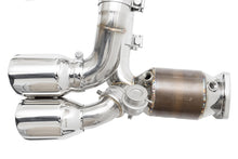 Load image into Gallery viewer, Fabspeed Porsche 991 Turbo / Turbo S Valvetronic Supersport  X-Pipe Exhaust System (2013-2016)