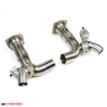 Load image into Gallery viewer, Fabspeed Porsche 991 Turbo / Turbo S Valvetronic Supersport  X-Pipe Exhaust System (2013-2016)