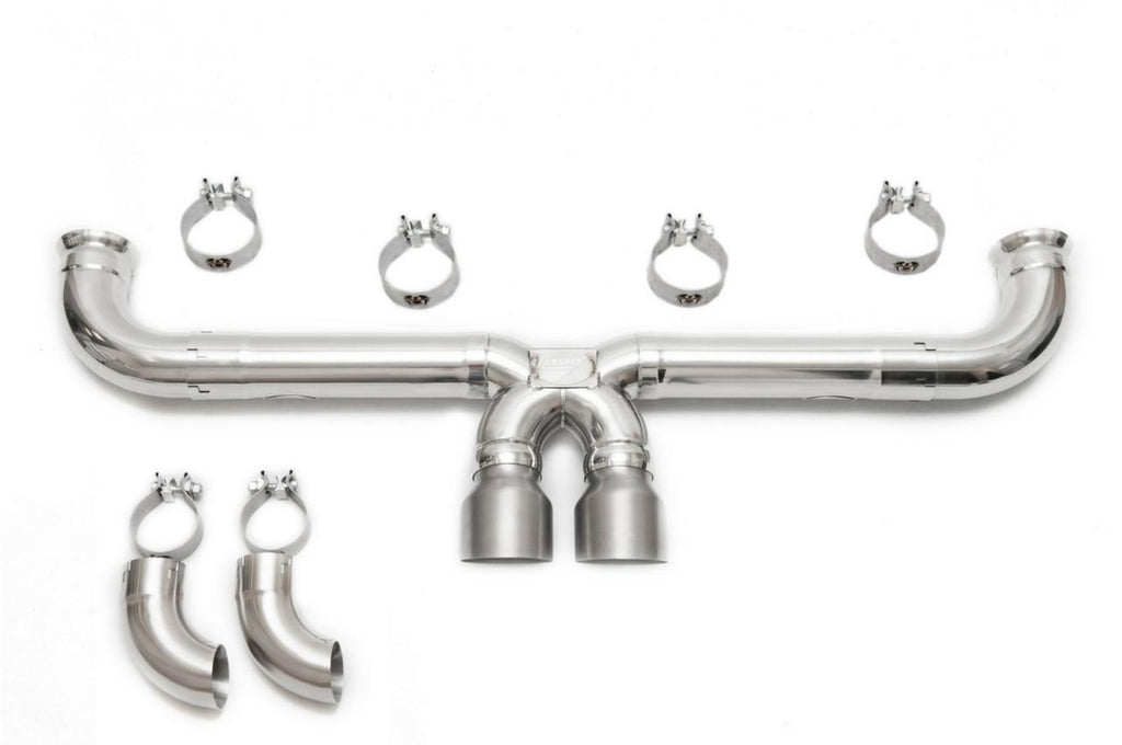 Fabspeed Porsche 991.2 GT3 / GT3 RS Cat-Back Competition Race X-Pipe (2017+)