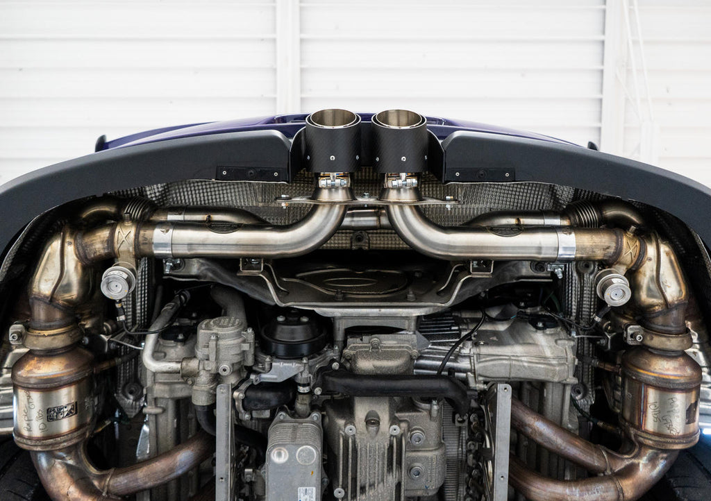 Fabspeed Porsche 991.2 GT3 / GT3 RS Center Muffler Bypass Pipe 2017- 2019