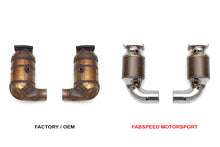 Load image into Gallery viewer, Fabspeed Porsche 991.2 Turbo / Turbo S  Sport Catalytic Converters (2017+)