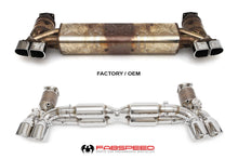 Load image into Gallery viewer, Fabspeed Porsche 991.2 Twin Turbo / Turbo S Valvetronic Supersport X-Pipe Exhaust System (2017-2020)