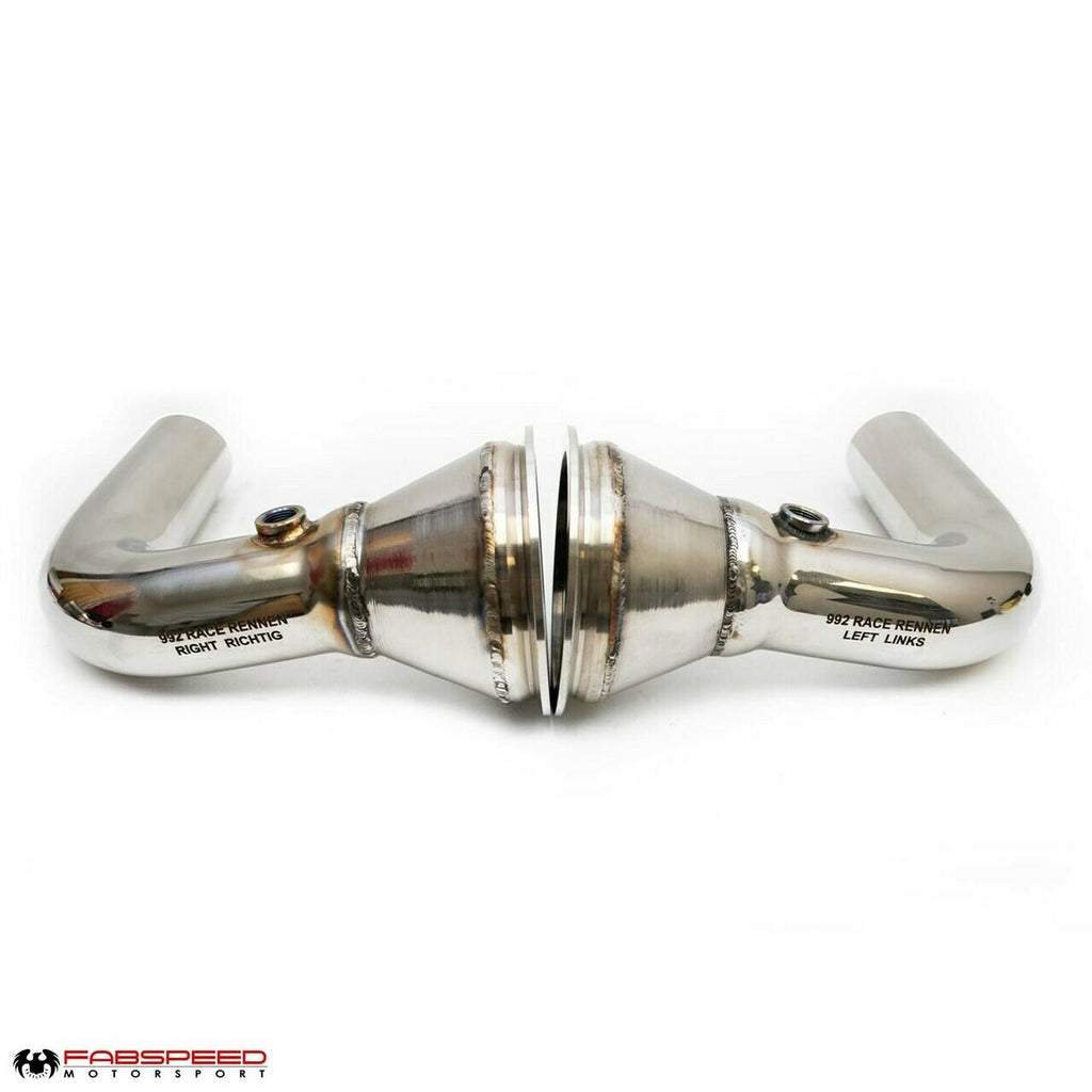Fabspeed Porsche 992 Carrera link comp. Pipes (2020+)