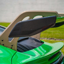 Load image into Gallery viewer, Fabspeed Porsche 992 GT3 Carbon Fiber Wing End Plates (2022+)