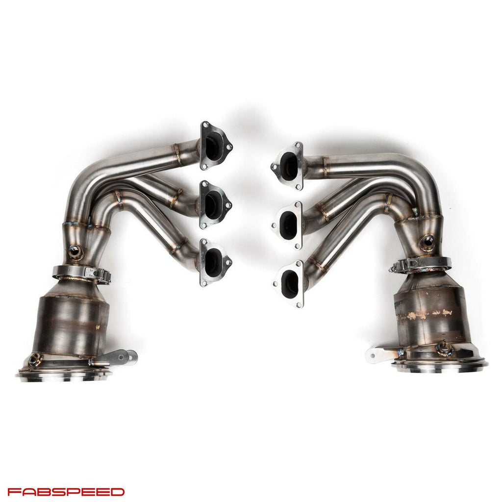 Fabspeed Porsche 992 GT3 / GT3 RS RENNKRAFT™ Modular Street and Racing Headers with HJS Catalytic Converters (2022+)