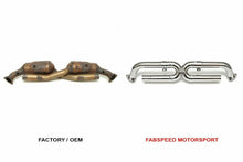 Load image into Gallery viewer, Fabspeed Porsche 996 Carrera Competition Link Pipe X-Pipe (1999-2004)