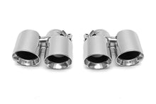 Load image into Gallery viewer, Fabspeed Porsche 997 Turbo Deluxe Quad-Style Tips