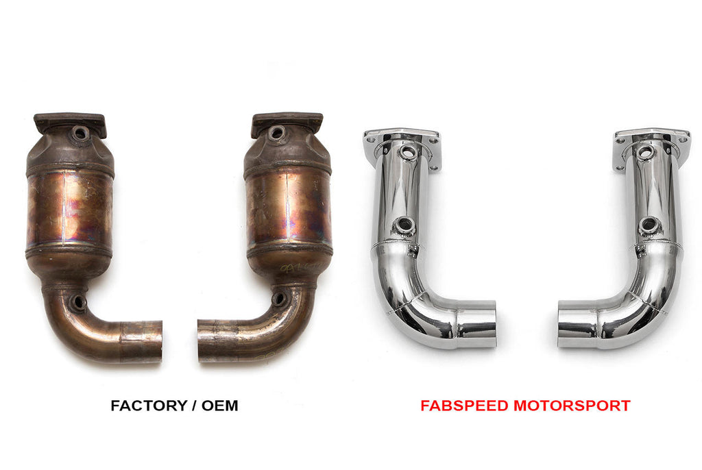 Fabspeed Porsche 997.2 GT2 RS link comp. Pipes (2011)