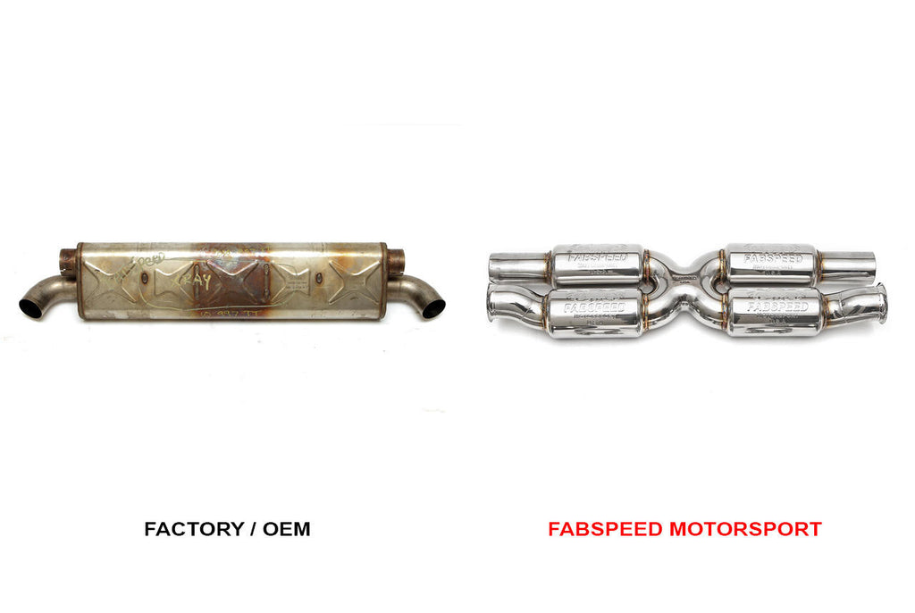 Fabspeed Porsche 997.2 Turbo / Turbo S Supersport X-Pipe (X-Pipe Only) (2010-2012)