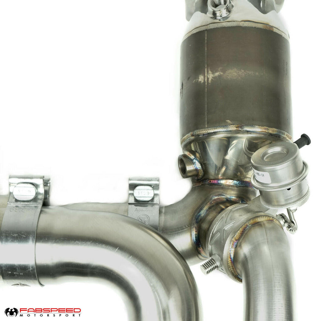 Fabspeed Porsche 997.2 Turbo / Turbo S Valvetronic Supersport X-Pipe Exhaust System (2010-2012)