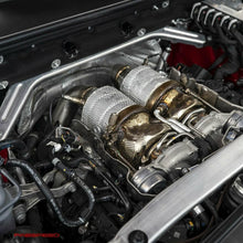 Load image into Gallery viewer, Fabspeed Porsche Cayenne GTS/Turbo Sport Catalytic Converters (2019+)