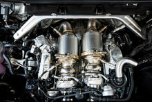 Load image into Gallery viewer, Fabspeed Porsche E3 Cayenne S 2.9L Turbo / Turbo S Primary Sport Catalytic Converters